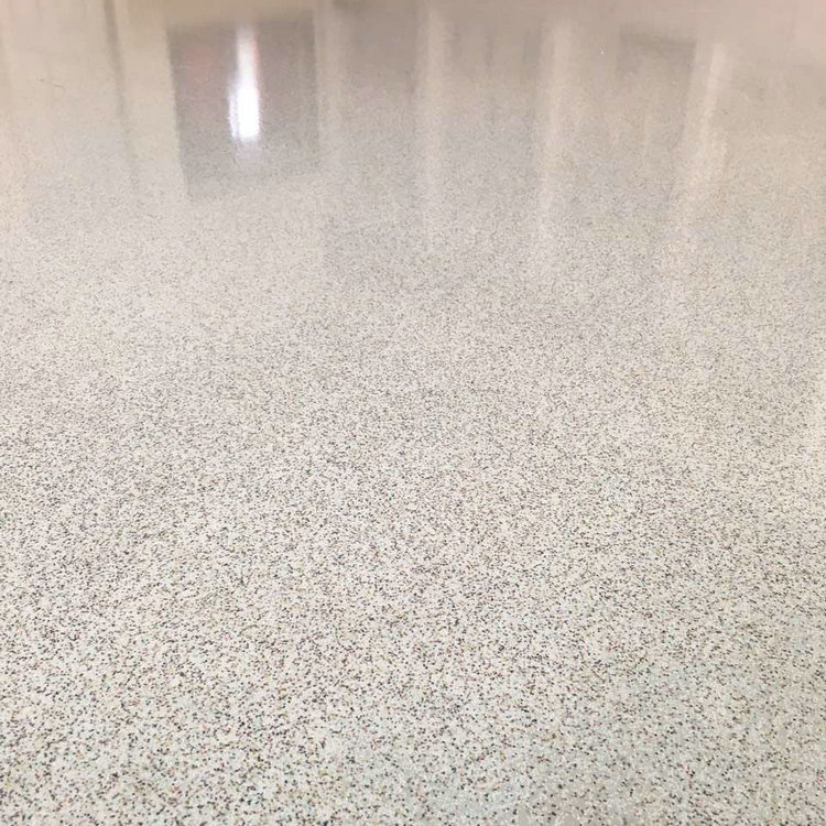 福州環氧樹脂地板,復古漆|滄晟彩砂地坪漆廠家:彩砂有哪些用途和優勢
